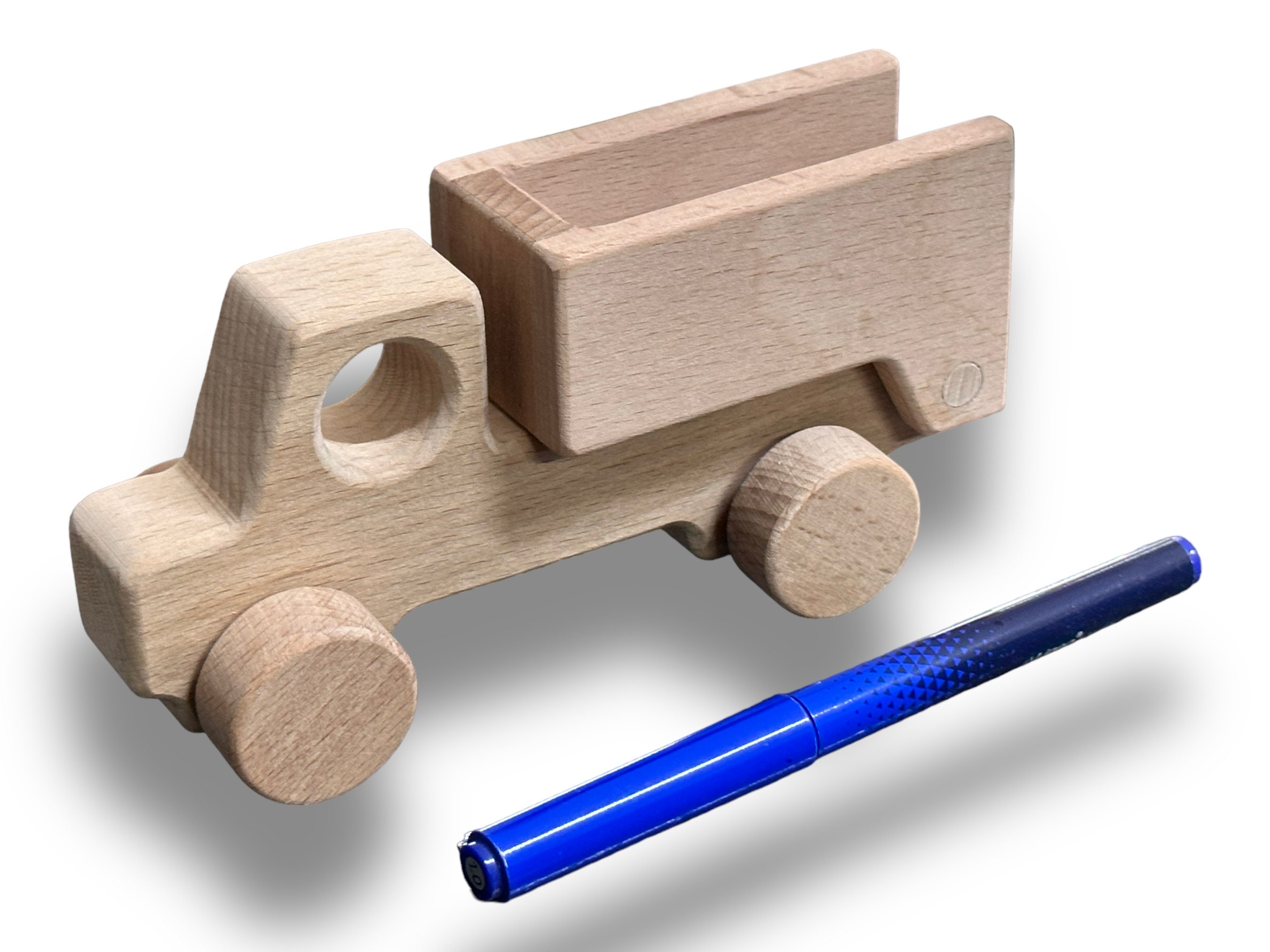 Toy Wooden Dump Trucktoddler Wooden Truckdelivery Truckhomemade Wood Truck Etsy