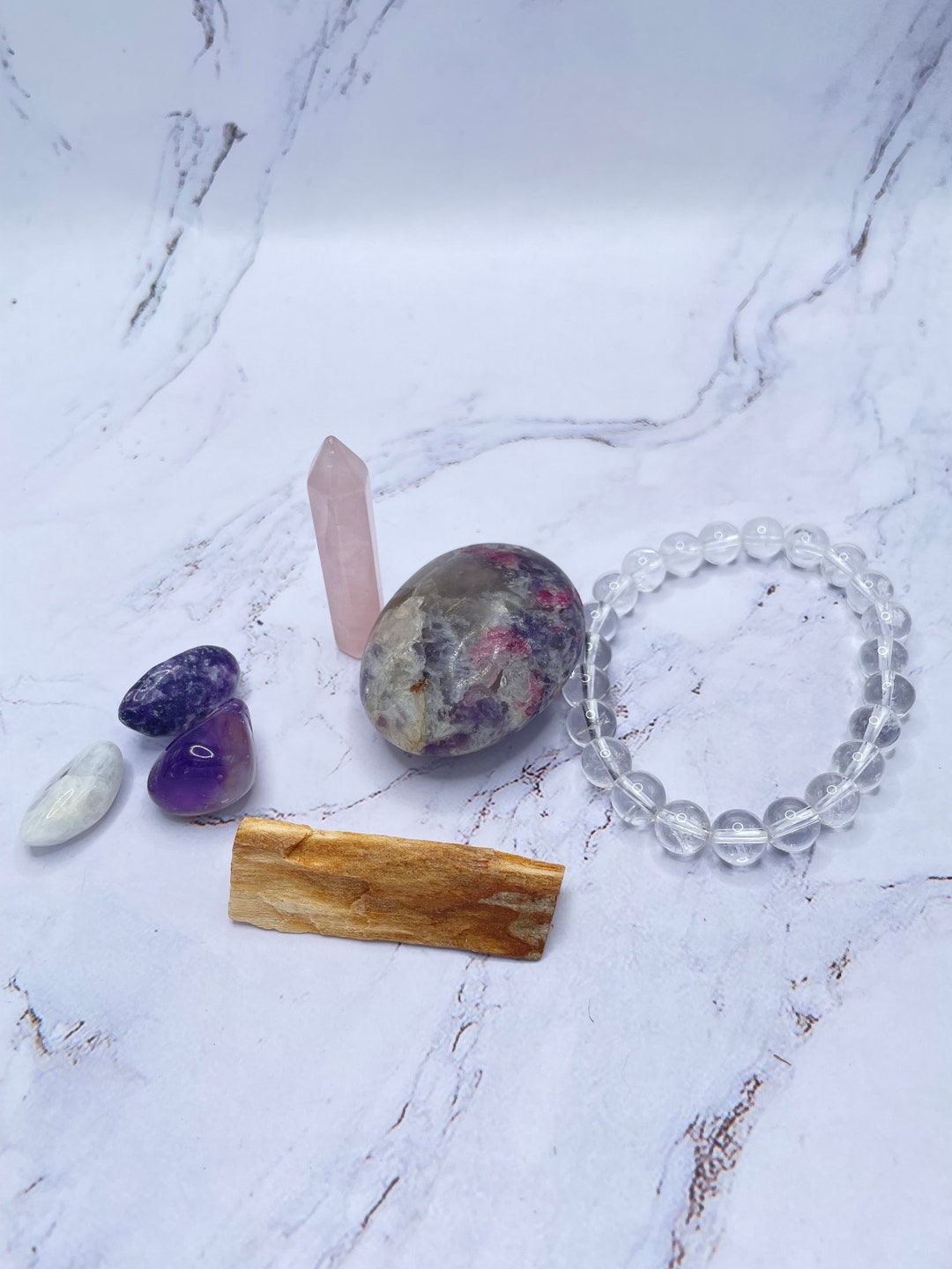 Third Eye Chakra Crystal Bundle B Crystal Unicorn Healing - Etsy