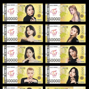 ZWEIMAL: 24k südkoreanische Won Gold Note