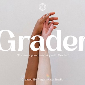 Grader - Modern Fonts, Classy Fonts, Procreate Fonts, Luxury Fonts, Magazine Fonts, Stylish Fonts, Premium Fonts, Craft Fonts, Logo Fonts
