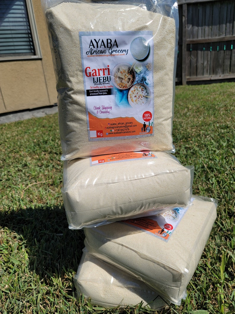 Garri Ijebu - Clean , Stone and Dirt Free - Etsy