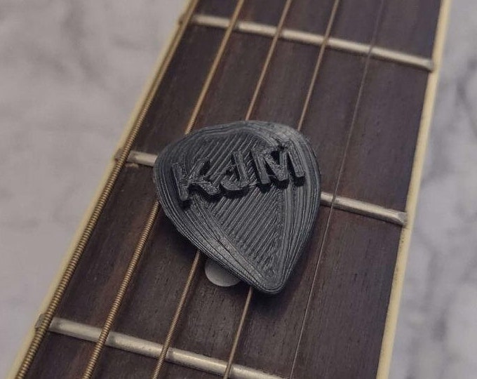 16 PACK | Personalized Guitar Picks Monogrammed Novelty Gift