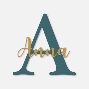 Letrero de nombre de madera para guardería, decoración de habitación, placa de nombre de niño, regalos personalizados para bebé, letrero de nombre de bebé para hospital