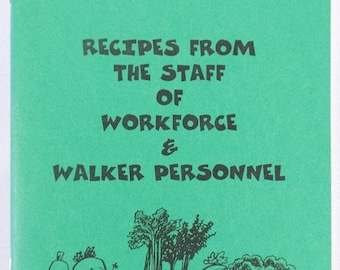 1998 What's Cookin Recipes Walker Personnel Southern Cookbook Alabama Montgomery