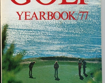 Golf Magazine 1977 Jahrbuch Bonnie Lauer LPGA Alice Keeler Oscar Fraley Price
