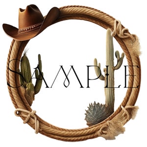 VTT Token Frames/Token Border Cowboy V2 w/custom masks
