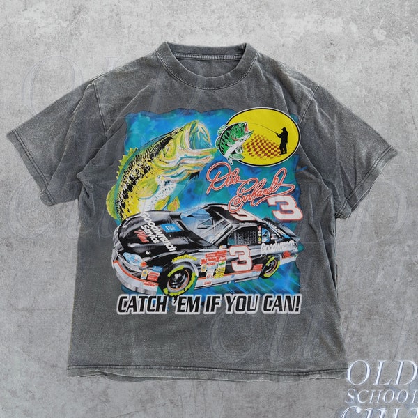 Nascar X Fishing Vintage Racing T-Shirt, Y2k Retro Bootleg Graphic Shirt, Retro Racing Graphic Tee, Unisex Race Shirt, Race Gifts,Fisher Tee