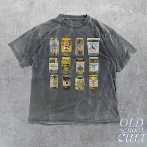 Vintage Canned Pickles 90s T-Shirt, Retro Pickle Graphic Shirt, Pickle Lovers Shirt, Y2k Aesthetic Shirt, Oversized Unisex Shirt, 2000s Tee