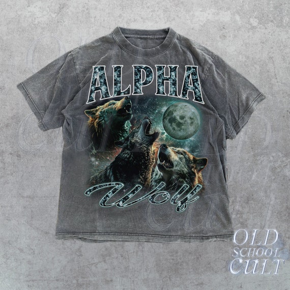 Alpha wolf t shirt clearance