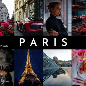 Paris Lightroom Presets: Mobile & Desktop Photo Filters (DNG, XMP)