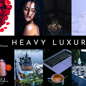 Heavy Luxury Lightroom Presets: Moody Dark Boho Filters (DNG, XMP)