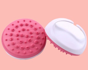 Brosse en silicone anti-cellulite