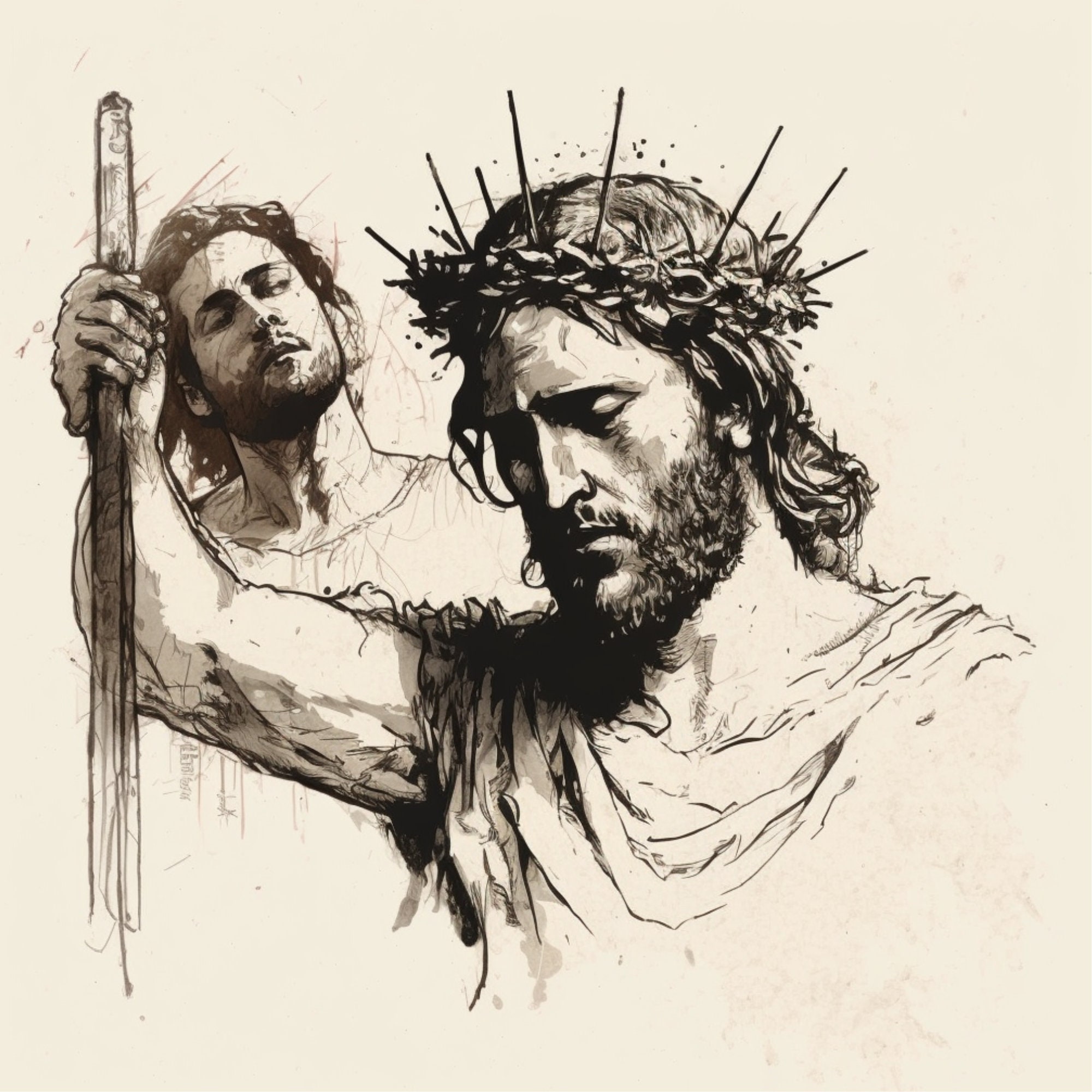 The Third Sorrowful Mystery - the Crowning With Thorns - Jesus - Rosary ...