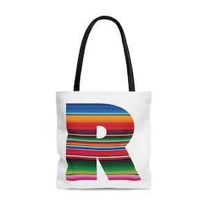 Letter R Tote Bag