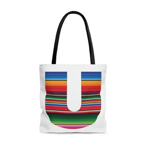 Letter U Tote Bag