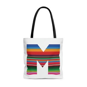Letter M Tote Bag