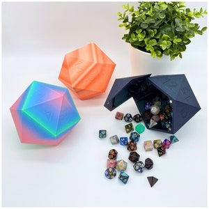 D20 Dice keeper Vault - Würfel Aufbewahrungsbox