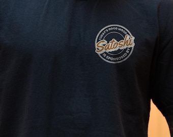 Satoshi Bitcoin Art Comfort Colors T-Shirt: Crypto Enthusiast Gift