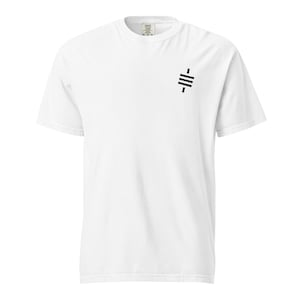 Satoshi Symbol Embroidery Comfort Colors® Unisex T shirt | Funny Bitcoiners Embroidered Shirt | Father&#39;s Day Gift for Crypto Enthusiast