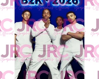 Design personalizzato per maglietta del concerto del tour B2K PNG