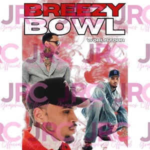 Breezy Bowl Concert Custom T-Shirt Design PNG