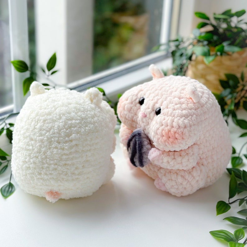 Chubby Hammie Crochet PATTERN By.Geekie zdjęcie 4