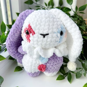 Jester Bunny Pattern. By.Geekie