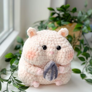 Chubby Hammie Crochet PATTERN By.Geekie zdjęcie 2