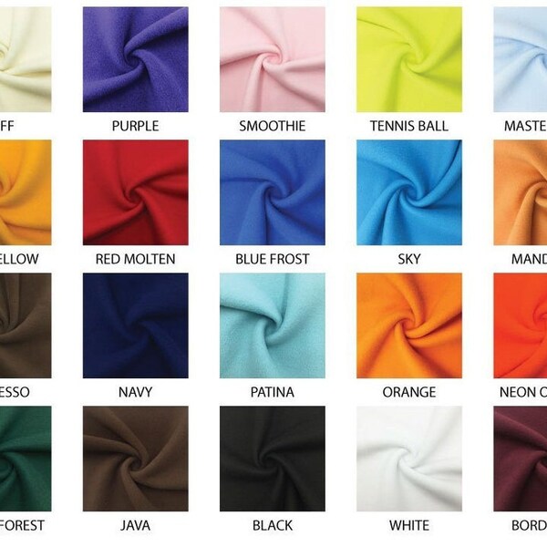 Anti Pill Fleece Etsy