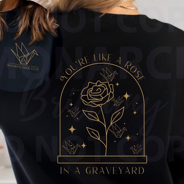 Chemise Dramione Manacled Comfort Colors, T-shirt vintage Wizard School, Merch Booktok Fanfiction Booktok, Cadeau de vêtements Dark Academia pour les lecteurs