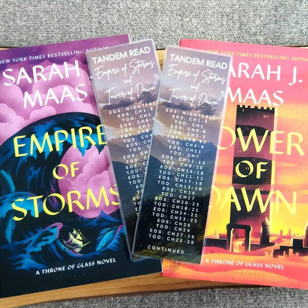 Throne of Glass Tandem Read Etsy