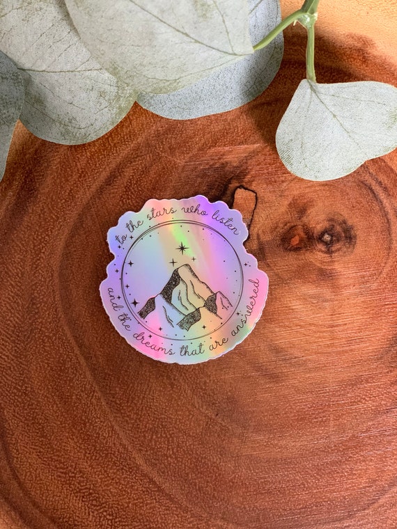 ACOTAR Vinyl Sticker | Velaris | To the Stars who listen | Night Court | Bookish Sticker | Book Reader | Vinyl Sticker