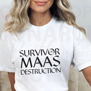 Maas Destruction, Sarah J Maas, ACOTAR Crescent City, Bookish, Unisex