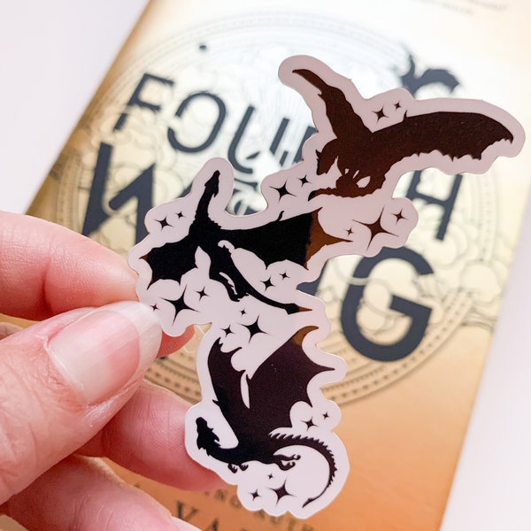 Celestial Dragon Sticker | Fantasy Book | Fantasy Reader | Bookish Sticker | Kindle Stickers | Laptop | Dragons | Vinyl Sticker