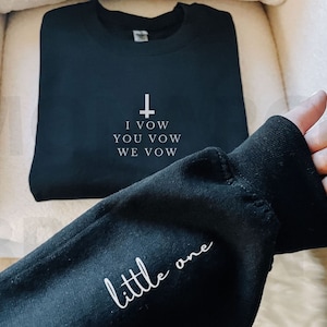 The Ritual Book Quote Sweater - Dark Romance Novel Fan Pullover - Shantel Tessier Inspired Crewneck Sweatshirt