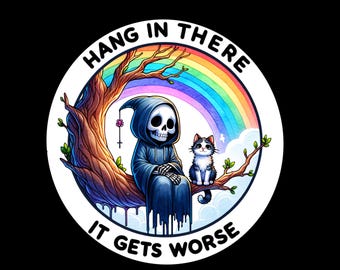 Wacht even, het wordt erger: sticker
