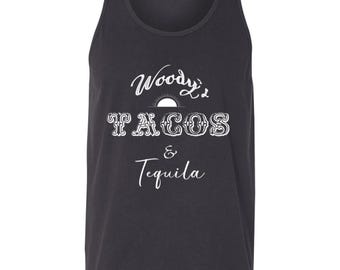 Woodys Tacos and Tequila Tank Top