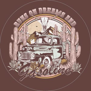 Brûlures de rêves et d'essence Sticker