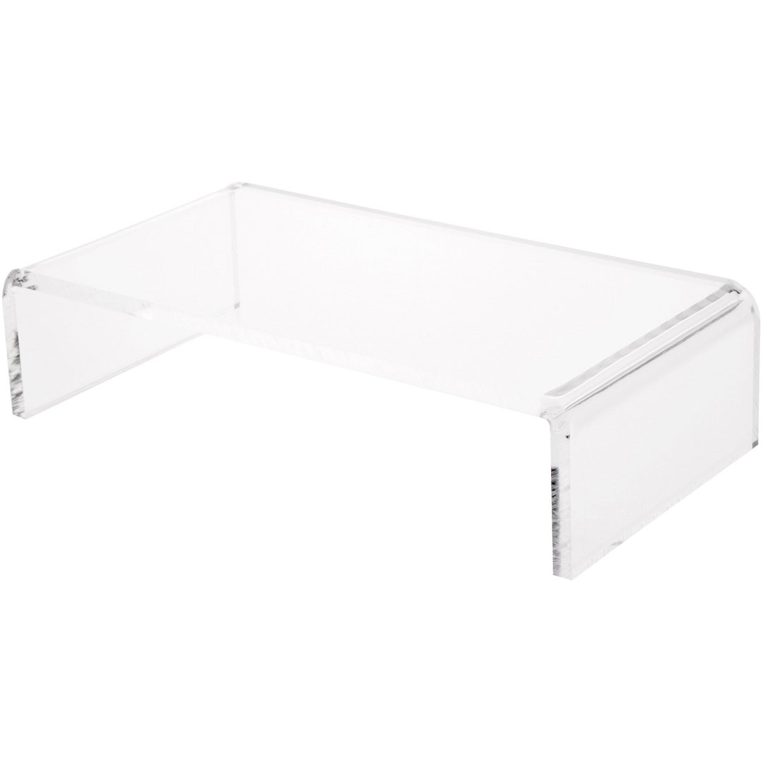 Plymor Clear Acrylic Rectangular Display Riser, 3 H X 12 W X 6 D - Etsy