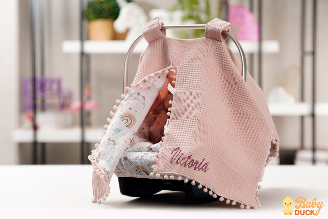 Customized Car Seat Cover, Car Seat Cover for Baby, Car Seat Canopy