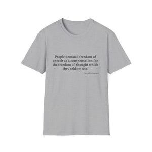 Kierkegaard Quote T-Shirt, Existentialism Philosophy Tee image 2
