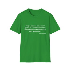 Kierkegaard Quote T-Shirt, Existentialism Philosophy Tee image 10