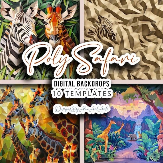 Safari Digital Backdrop