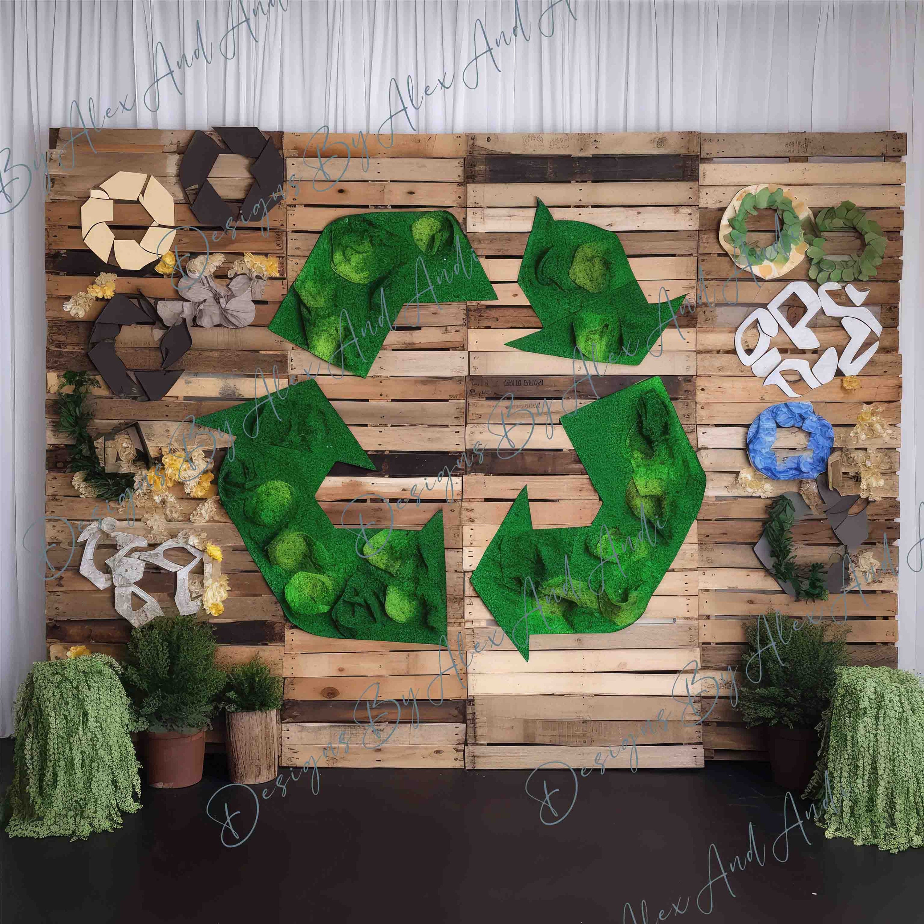 Earthday Background Digital Environmental Backdrop Family Photo Shoot ...