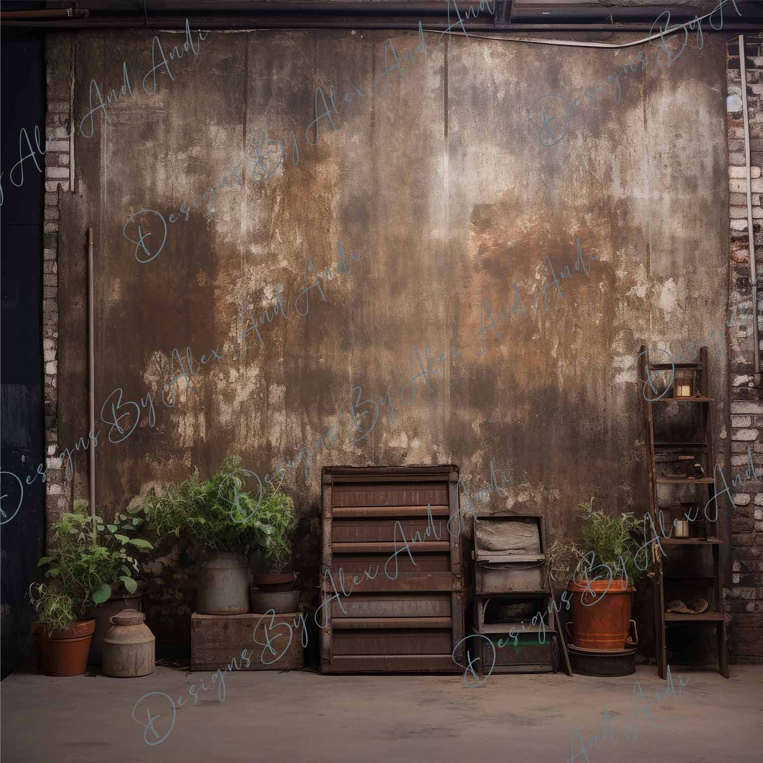 Rustic Apartment Digital Backdrop Overlay Background Photo Shoot ...