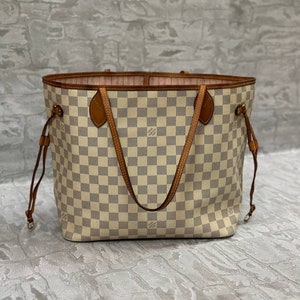 Neverfull MM Damier Azur Canvas - Handtaschen