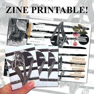 DRUCKBARE Mini-Zine &#39;His Word&#39;