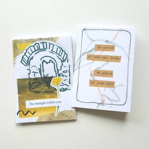 BE PROUD Mini Zines | Pride | Self-love | Collage | Poetry