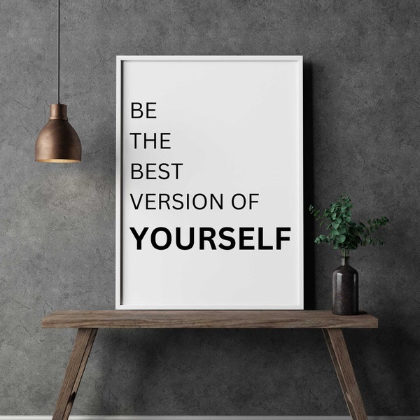 Be the best version of yourself etsy