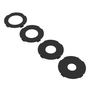 Kobalt Router Table Reinforced Flush Inserts 4pc